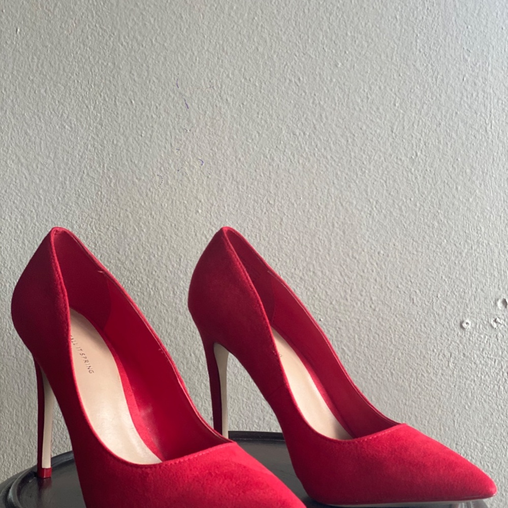 Red Stiletto Heels